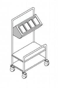Прилавок для подносов Emainox Pp8 8035122