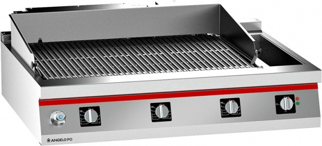 Вапо-гриль-мангал Angelo Po 2N0GRE электрич.15кВт водяной 3х26л линия ICON9000 