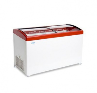Ларь морозильный Снеж МЛГ-500 (красный)