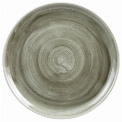 Купить тарелка мелкая d32,4см, без борта, stonecast patina, цвет burnished green pabgev121 – цена от завода, доставка до двери | RuOborudovanie.ru
