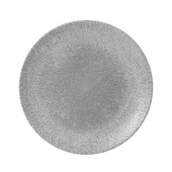 Купить тарелка мелкая 26см, без борта, цвет raku jasper grey, studio prints rkgjev101 – цена от завода, доставка до двери | RuOborudovanie.ru