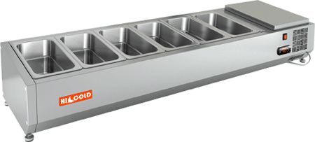 Витрина для ингридиентов Hicold VRTO 1425