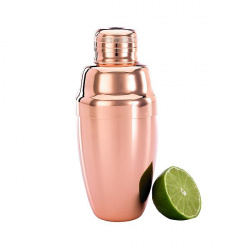 Шейкер Mercer Culinary M37038Cp, 0,50л, утяжеленный, сталь/медь
